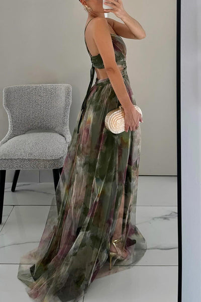 Arielle | Flowing Floral Maxi Dress