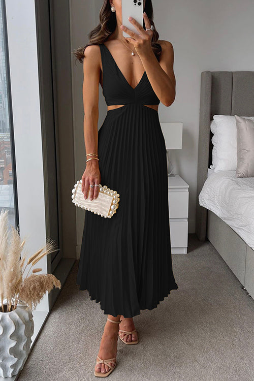 Camilla | Sleeveless Flowy Dress for Effortless Elegance
