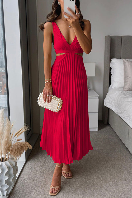 Camilla | Sleeveless Flowy Dress for Effortless Elegance