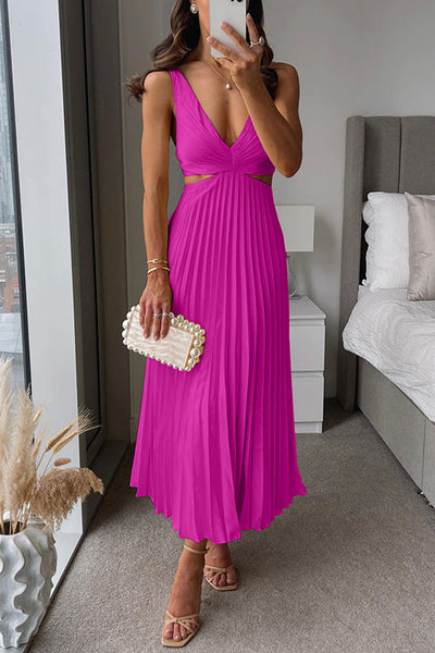 Camilla | Sleeveless Flowy Dress for Effortless Elegance