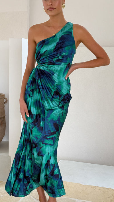 Lia | Elegant Cut-Out Maxi Dress