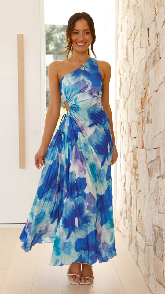 Lia | Elegant Cut-Out Maxi Dress