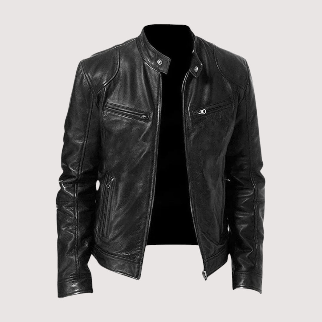 Mark | Leather Jacket for Men