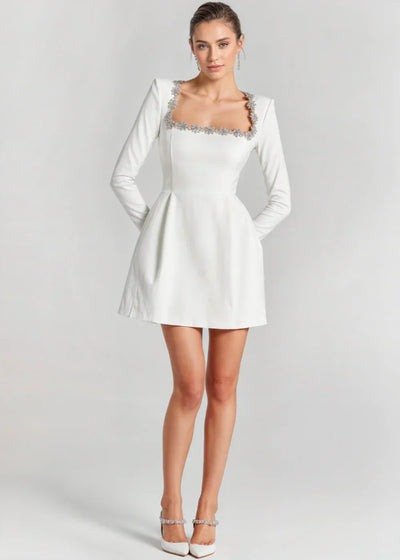 Valentina | Velvet Mini Dress