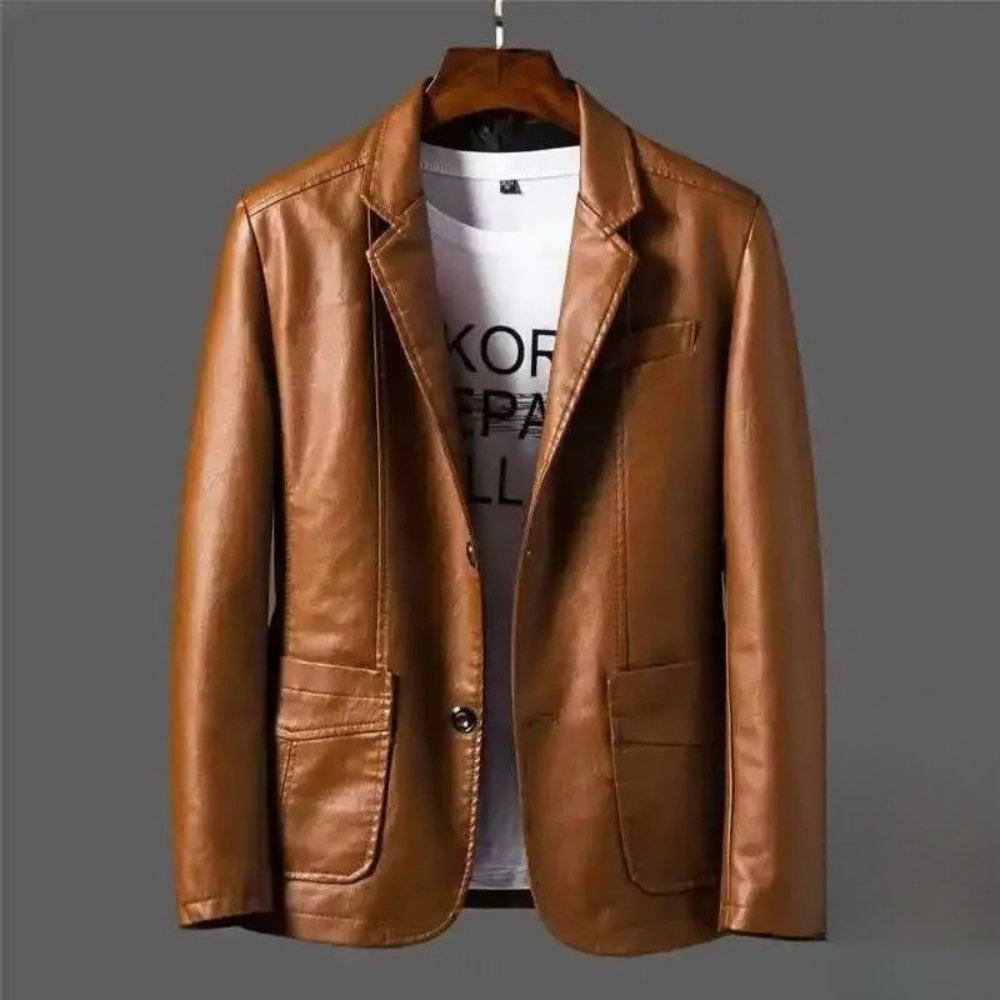 Giordano | Premium Leather Jacket