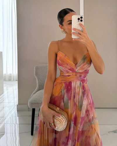 Arielle | Flowing Floral Maxi Dress