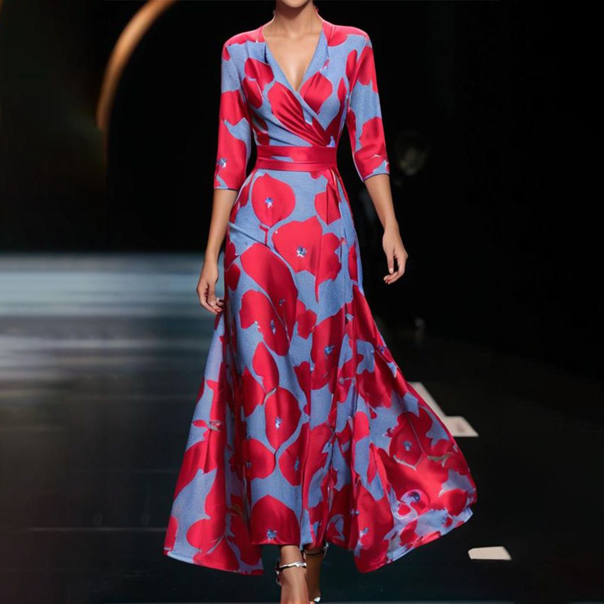 Béatrice | V-Neckline Dress