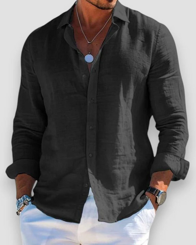 Leonard | Casual Linen Shirt