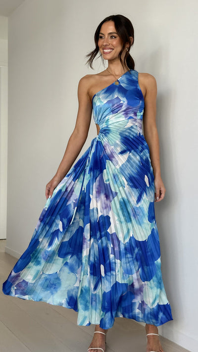 Lia | Elegant Cut-Out Maxi Dress