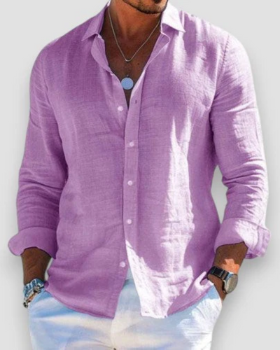Leonard | Casual Linen Shirt