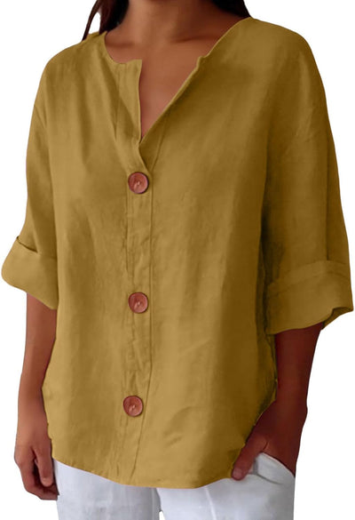 Lucia Linen Breeze Shirt