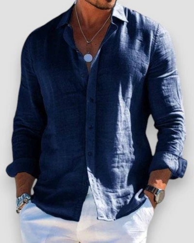 Leonard | Casual Linen Shirt