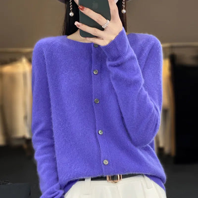 Anna | Merino Wool Cardigan