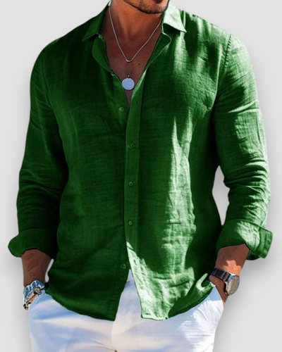 Leonard | Casual Linen Shirt