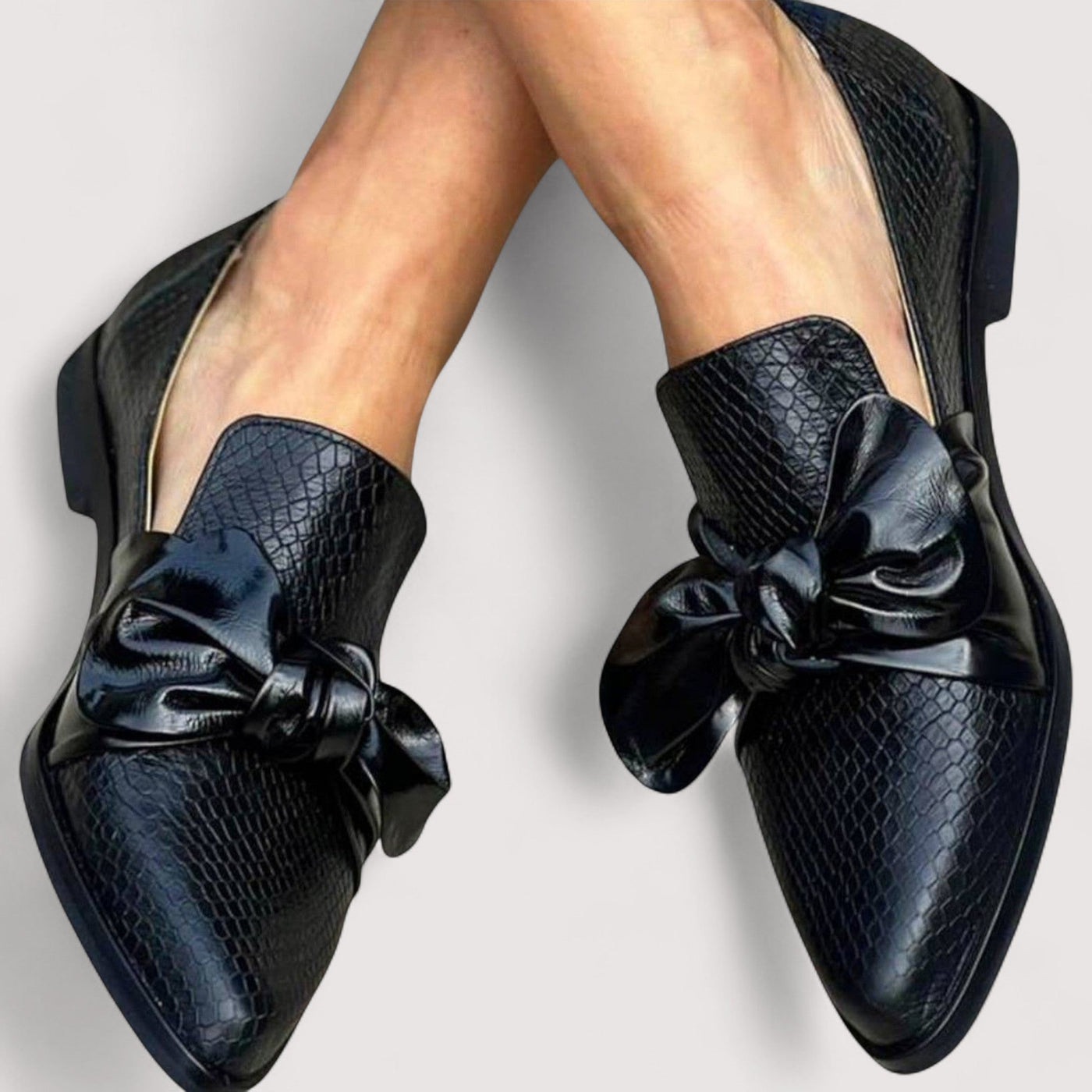 Elora | Elegant Faux Leather Heels