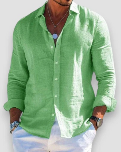 Leonard | Casual Linen Shirt