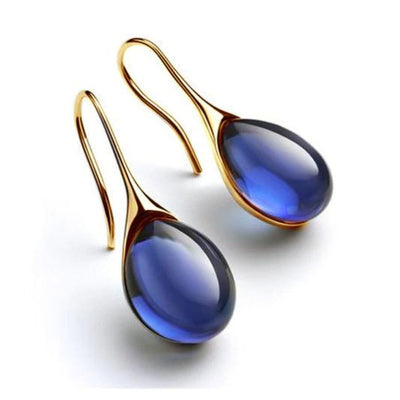 Gold & Silver Crystal Earrings