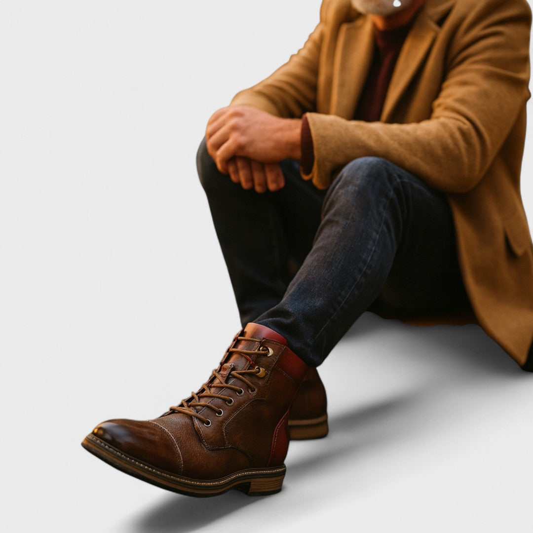 Brock | Refined Leather Boots