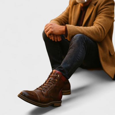 Brock | Refined Leather Boots