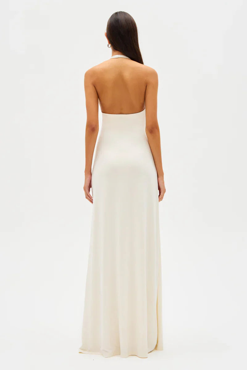 ALTHEA Cupro Maxi Dress