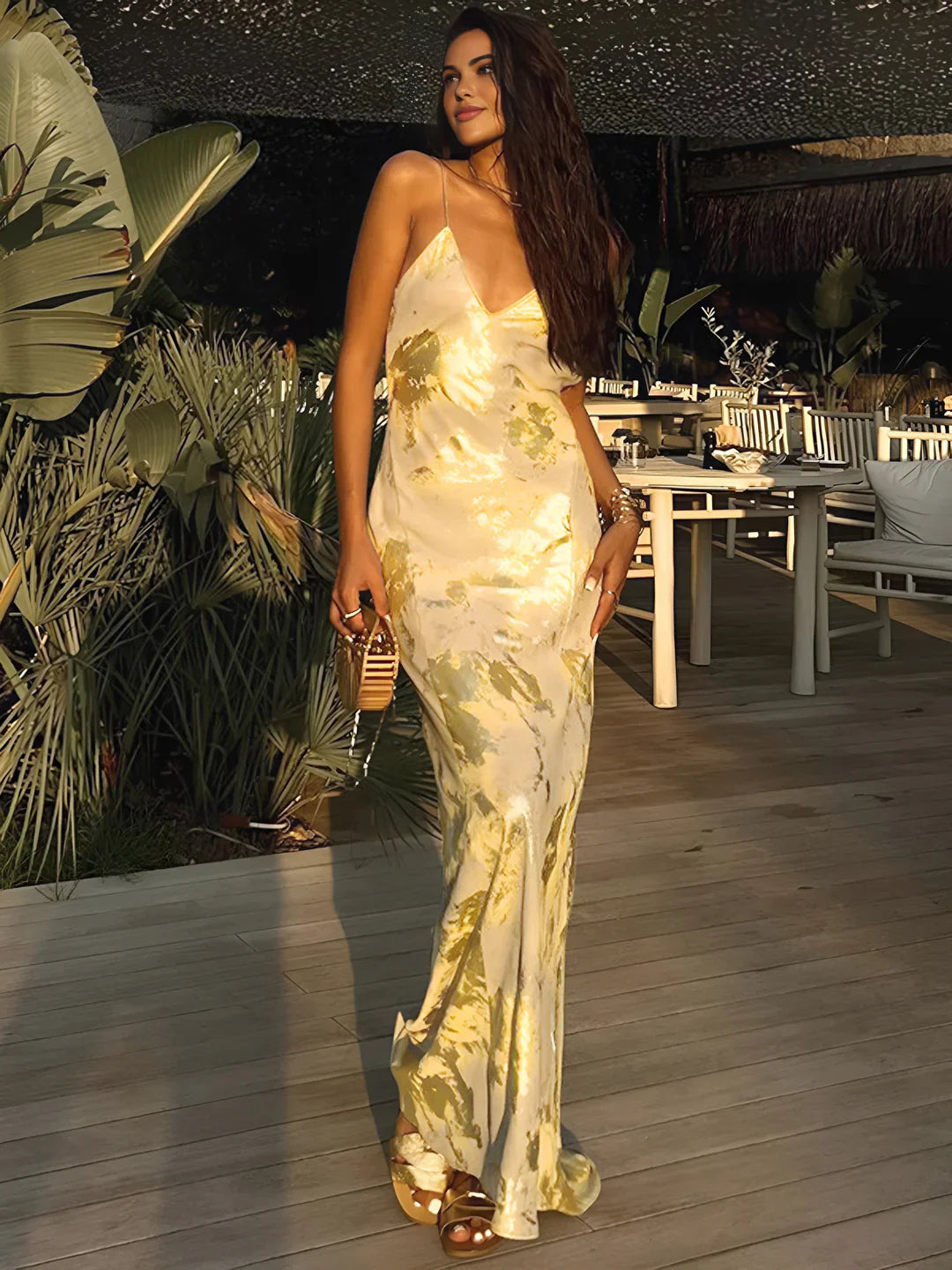 Colette | Golden Dress