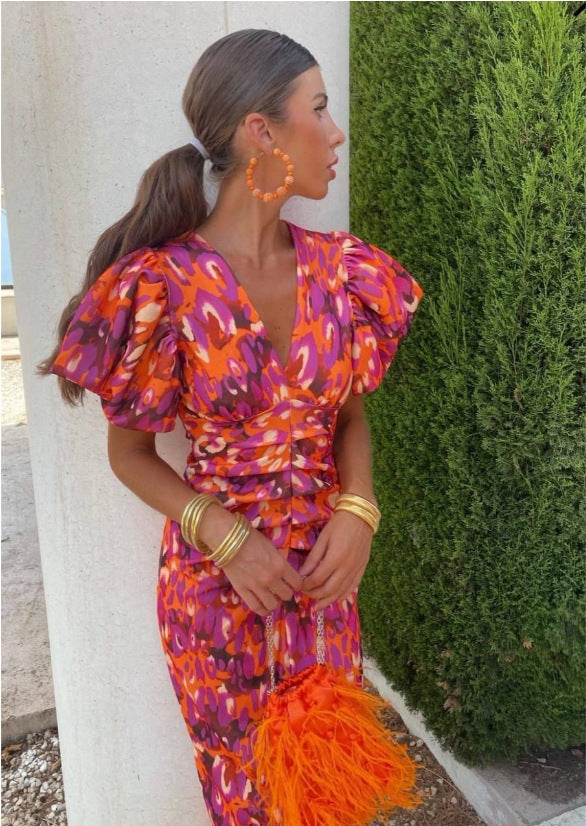 Élodie | Colorful Maxi Dress