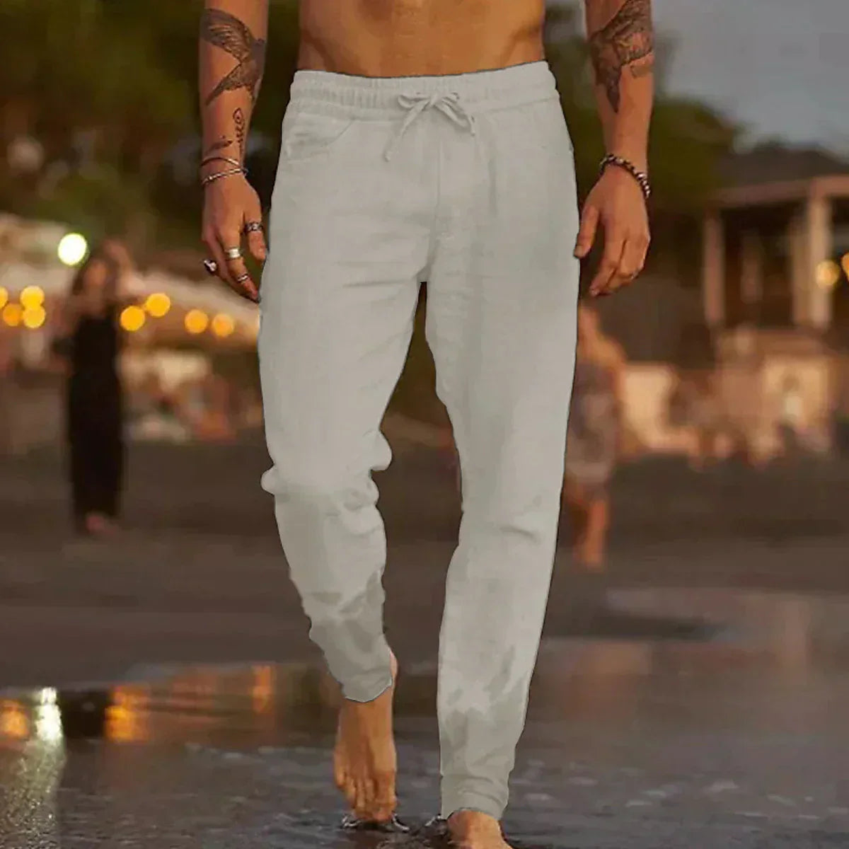 SOREN | Linen Resort Pants
