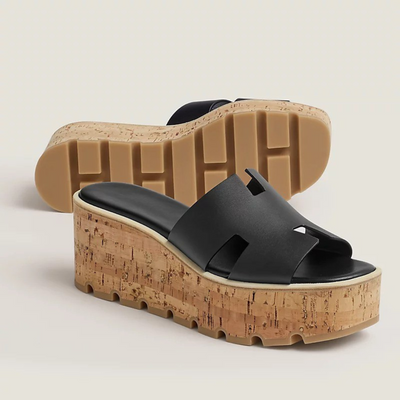 ÉLYSÉE | CÔTE D’AZUR Vegan Leather Sandals