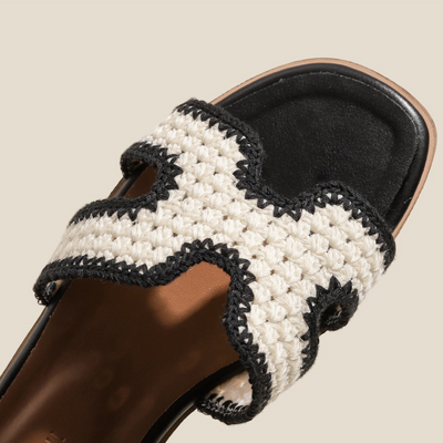 ÉLISE RAPHIA | Elegant Raffia Sandals