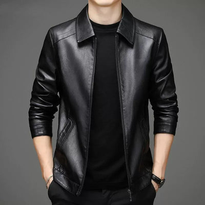 Darius | Casual Leather Jacket