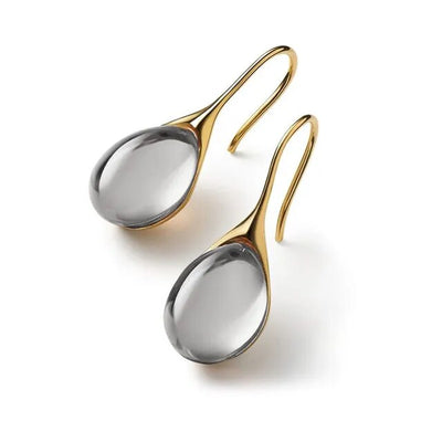 Gold & Silver Crystal Earrings