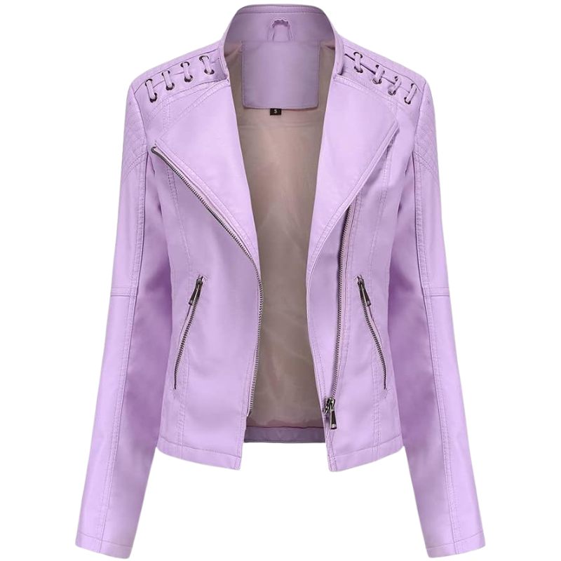 Vera | Soft Leather Classic Jacket