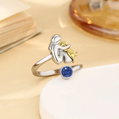 Ring with Dog Icon