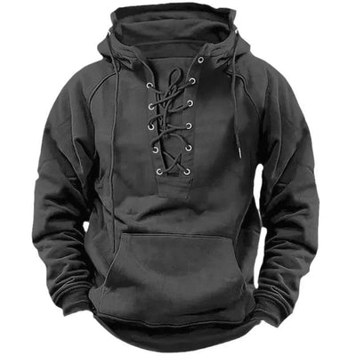Magnus | Lace-Up Hoodie
