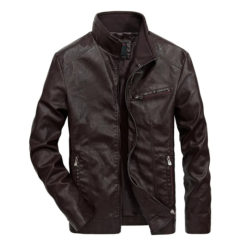 Aaron | Casual Leather Jacket