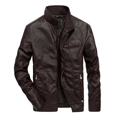 Aaron | Casual Leather Jacket