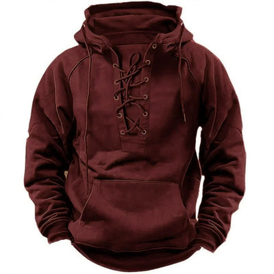 Magnus | Lace-Up Hoodie