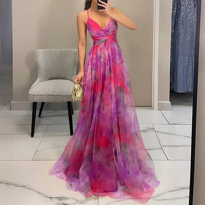 Arielle | Flowing Floral Maxi Dress