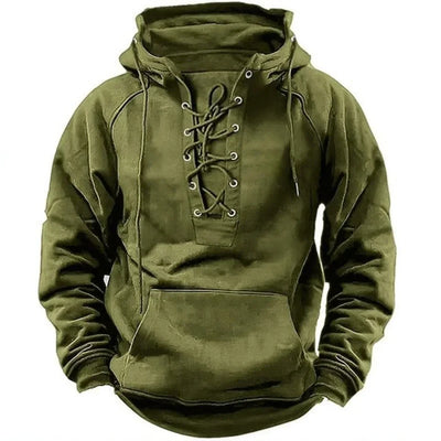 Magnus | Lace-Up Hoodie