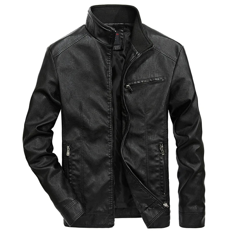 Aaron | Casual Leather Jacket