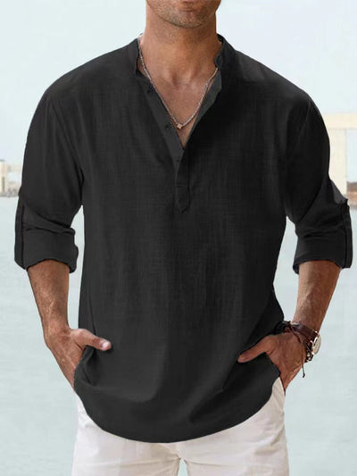 Mathis | Breathable Linen Shirt