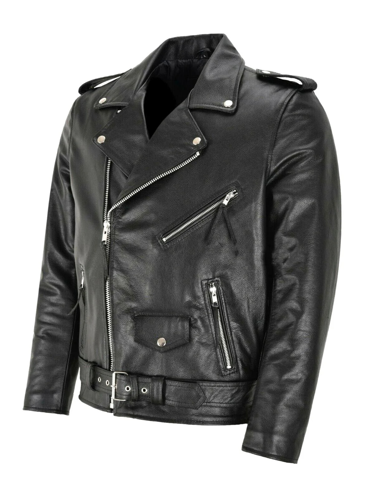 Dominic | Classic Leather Jacket