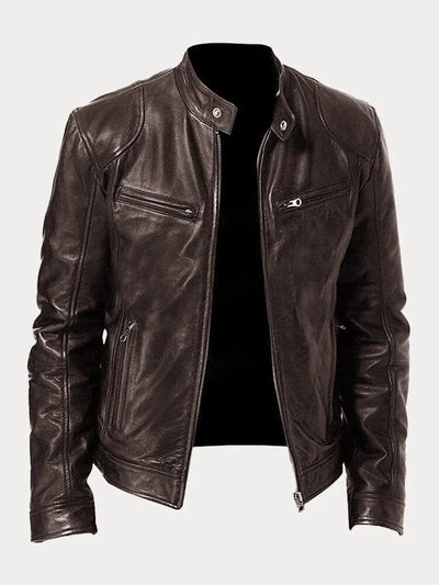 Raphael | Classic Leather Jacket