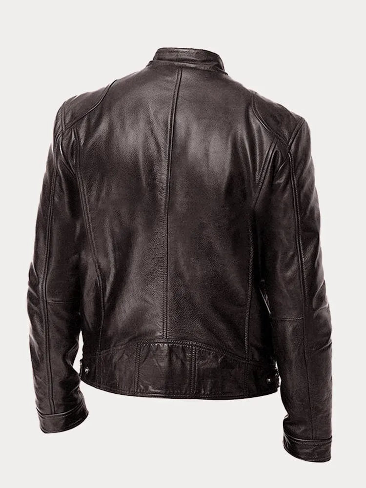 Raphael | Classic Leather Jacket