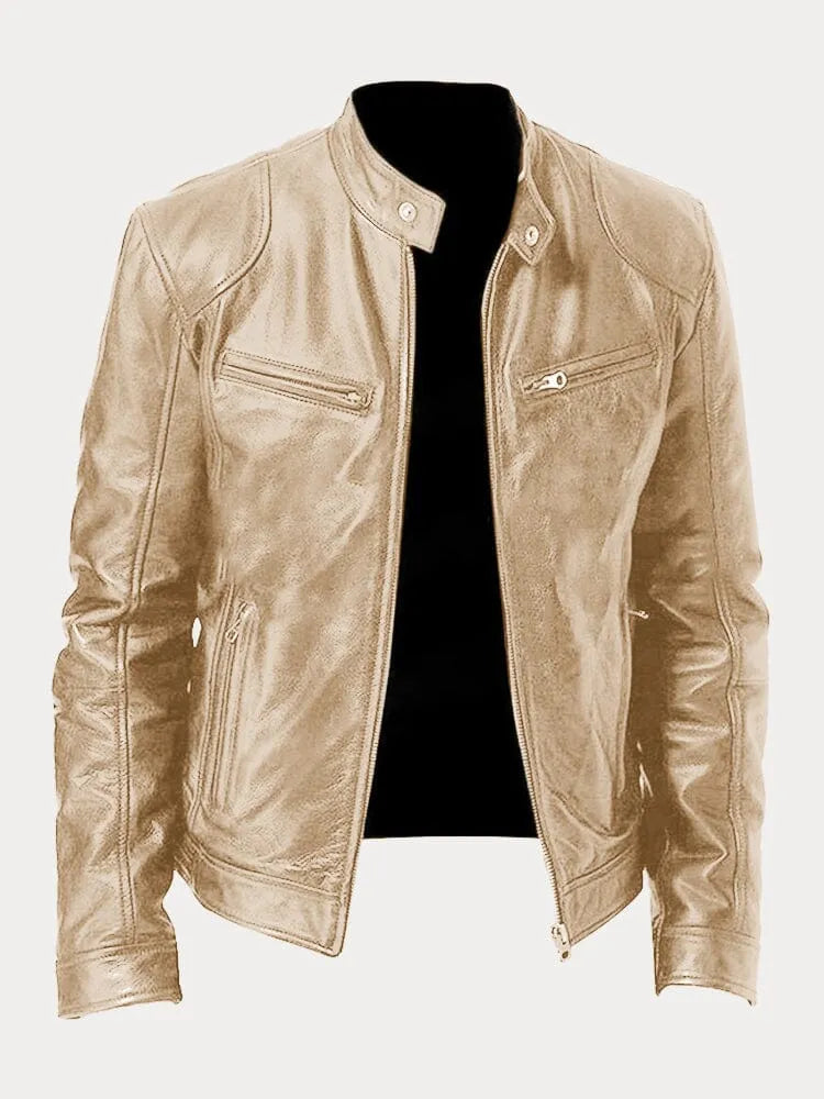 Raphael | Classic Leather Jacket
