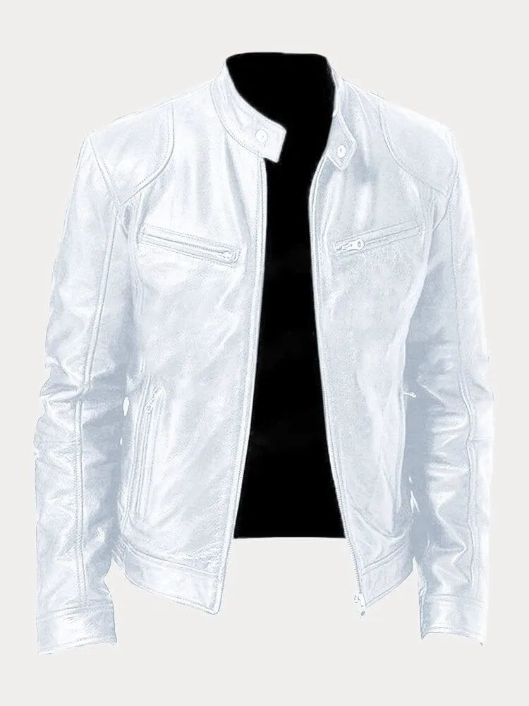 Raphael | Classic Leather Jacket