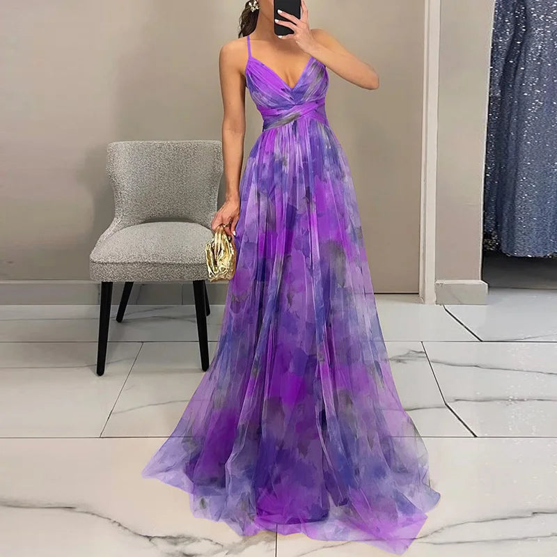 Arielle | Flowing Floral Maxi Dress