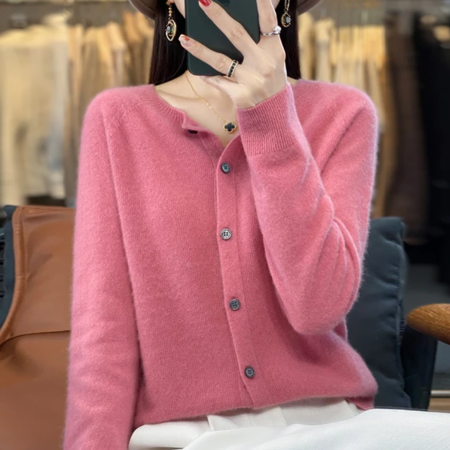 Anna | Merino Wool Cardigan