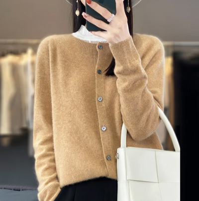 Anna | Merino Wool Cardigan