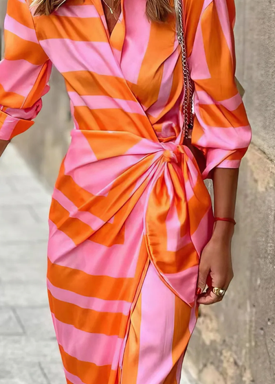 Elvira | Elegant Wrap Dress